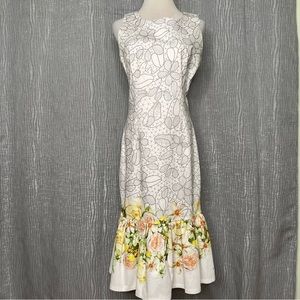 ISOLDA sleeveless midi dress